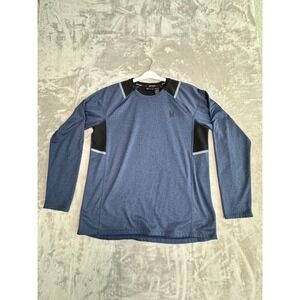 Spyder Active Men's Blue‎ Long Sleeve Athletic Shirt L/G Excellent Condition